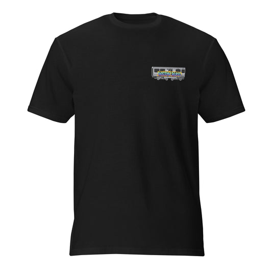 Men's Boston Budz Train Logo T-shirt (Black)