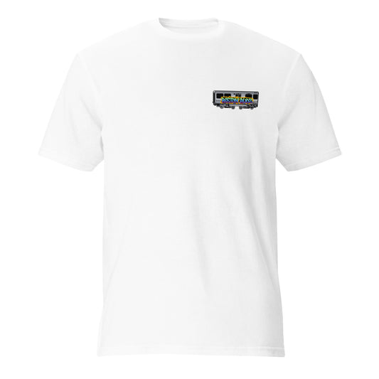 Men's Boston Budz Train Logo T-shirt (White)
